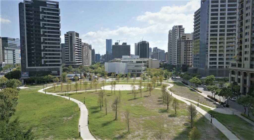 新莊副都心重劃區街景