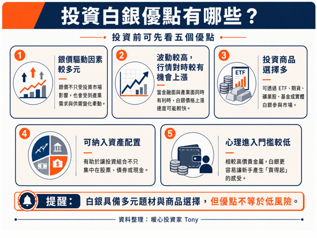 白銀優點